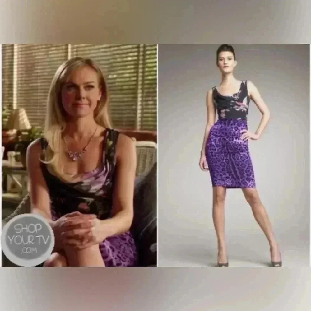 Dolce & Gabbana Leopard Floral Silk Mini Dress 44 M Ruched Draped Purple Black - Picture 4 of 10
